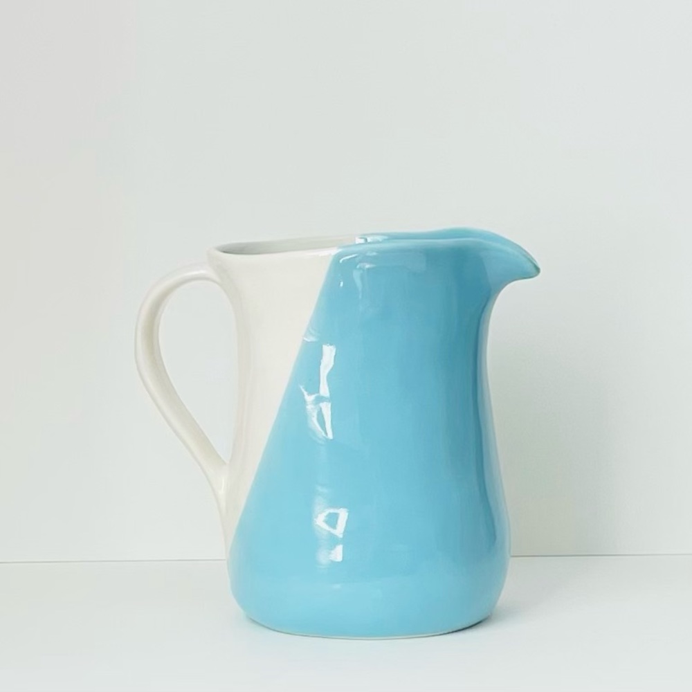 BRAND NEW Hand-Dipped Colorful Jug